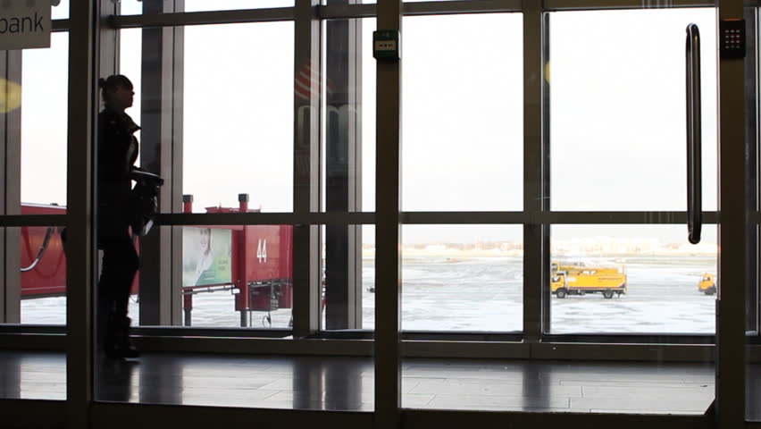 Airport people movement theme - people traveling
