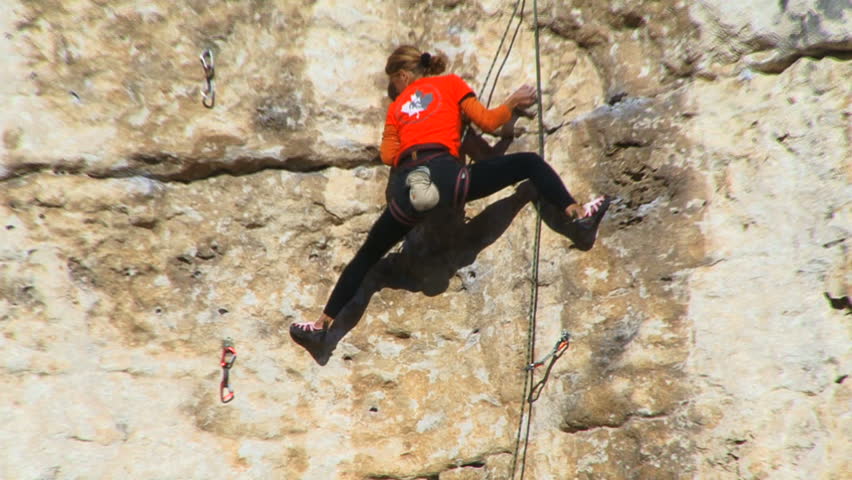 Female Climber
