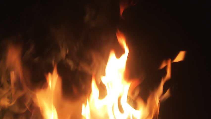 Realistic Fire Overlay Footage Element Stock Footage Video 100