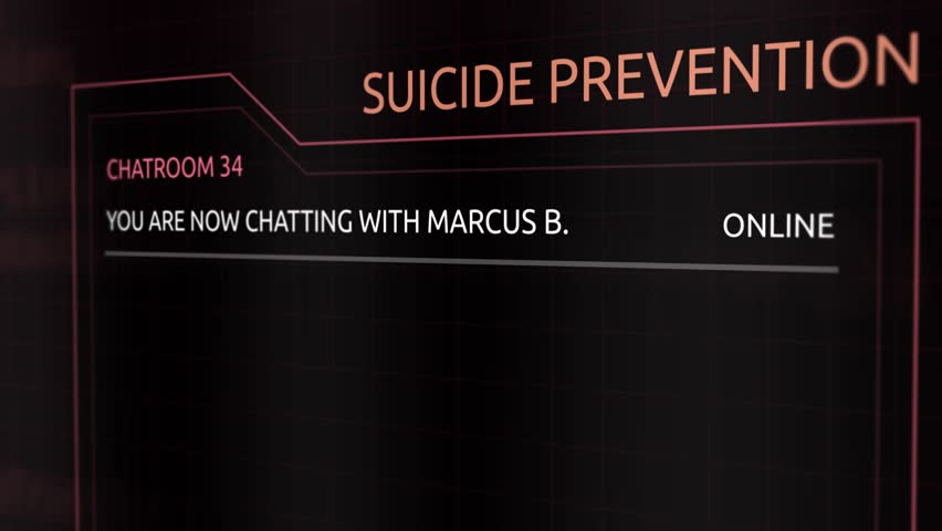 Suicide Prevention Chat Room Transcript Stock Footage Video 100 Royalty Free 1007007055 Shutterstock