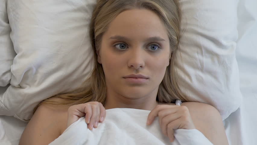 852px x 480px - Beautiful Young Woman in Bed Stock Footage Video (100% Royalty-free)  1007643685 | Shutterstock