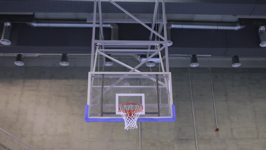 Empty Sports And Concerts Hall Ceiling Mounted Retractable
