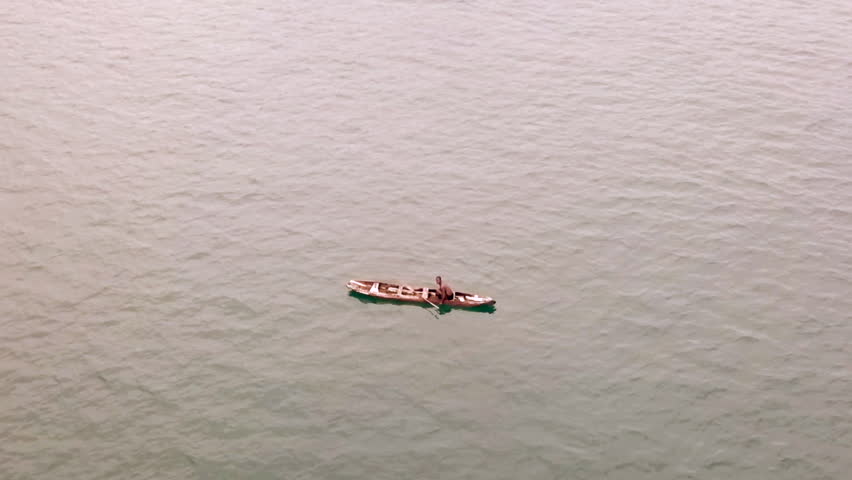 Header of pirogue
