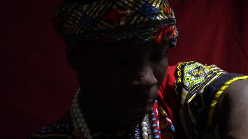 Header of dashiki
