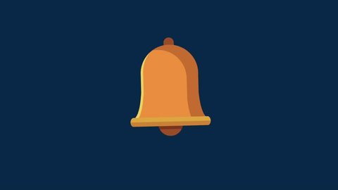 Bell Ringing Symbol Hd Animation Stock Footage Video (100% Royalty-free)  1011058325 | Shutterstock