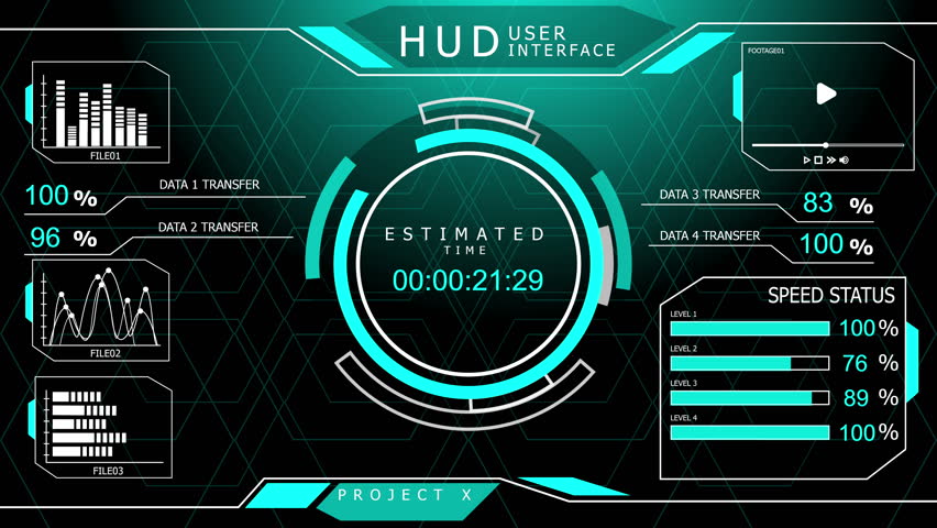 Hud speed карта