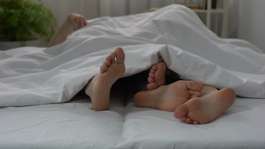 Legs Husband Wife Making Love Bed Stock Footage Video (100% Royalty-free) 1012574585 Shutterstock