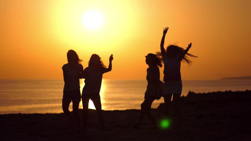 Sunset on the beach in Cyprus image - Free stock photo - Public Domain ...