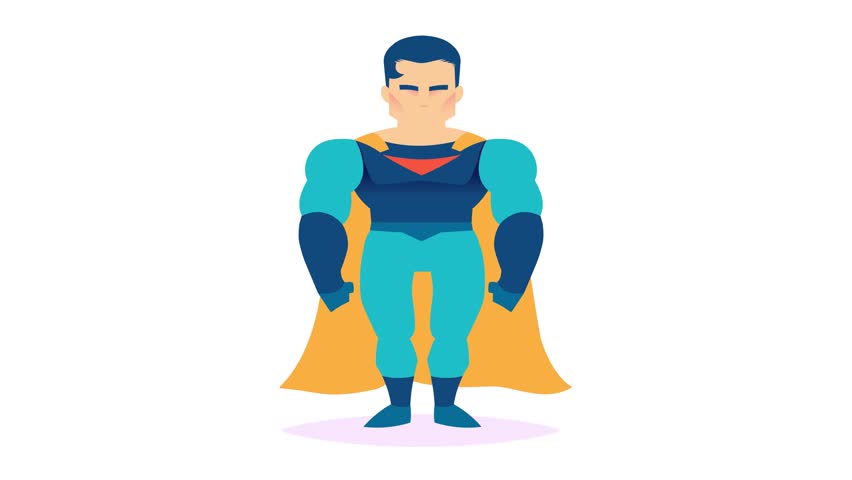 Superhero Vector Free - Download Illustration 2020