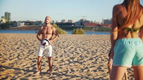 Sports Man Naked Torso Makes Ball Stock Footage Video (100% Royalty-free)  1015611085 | Shutterstock