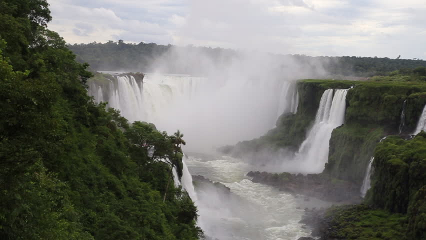 Side View of Iguazu Falls, Brazil image - Free stock photo - Public ...