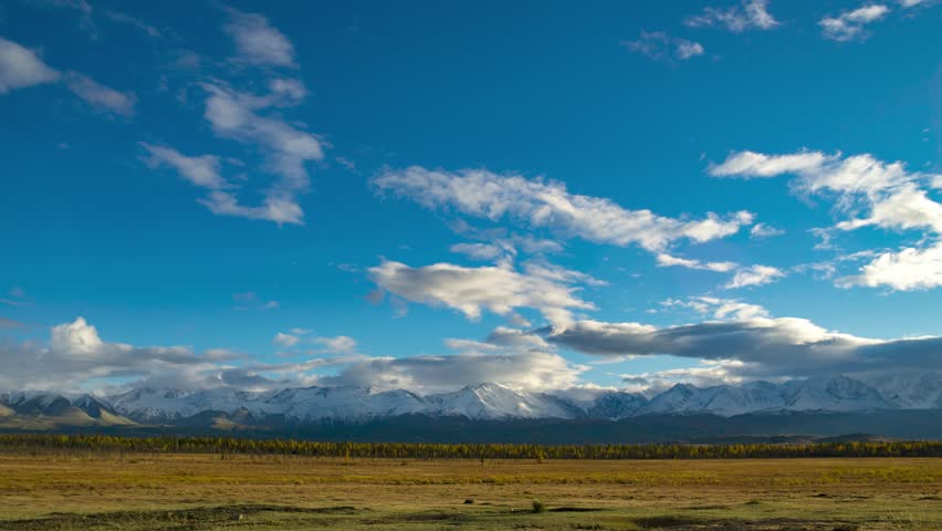 Snow-capped Mountain Peaks With Trees Image - Free Stock Photo - Public 