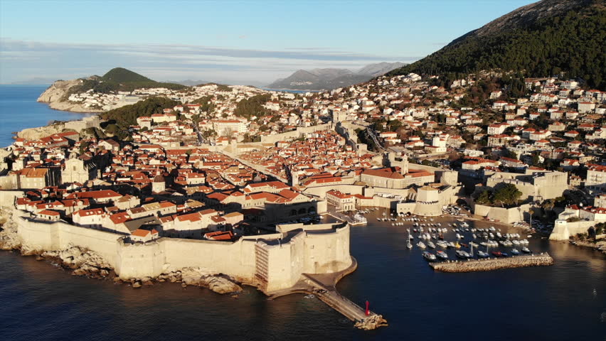 Coastal Cityscape and Landscape in Dubrovnik, Croatia image - Free ...