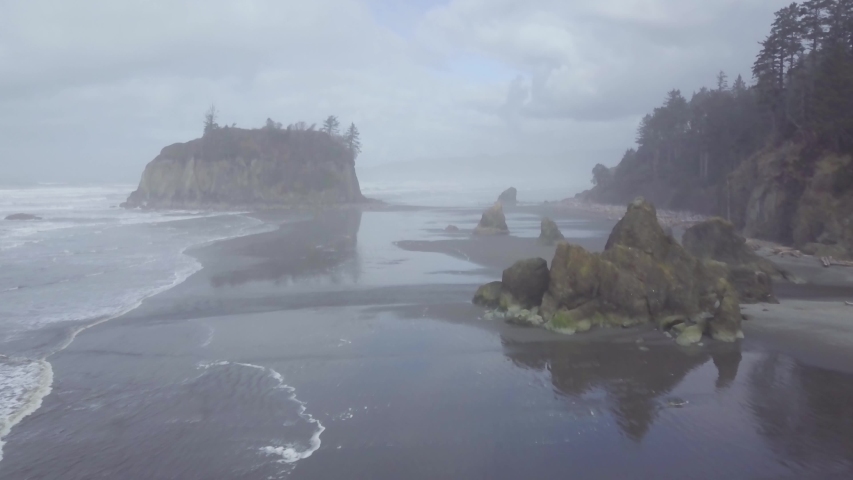 Olympic National Park Shoreline landscape in Washington image - Free ...