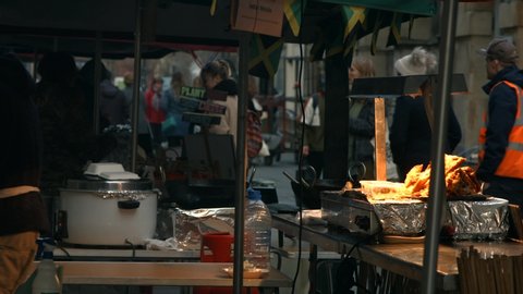 Salt Lick Texas Bbq Famous Stock Footage Video 100 Royalty Free