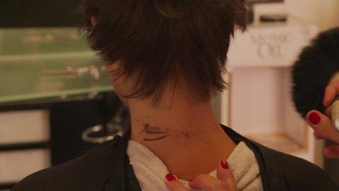 Woman Short Hairstyle Back Stock Video Footage 4k And Hd Video