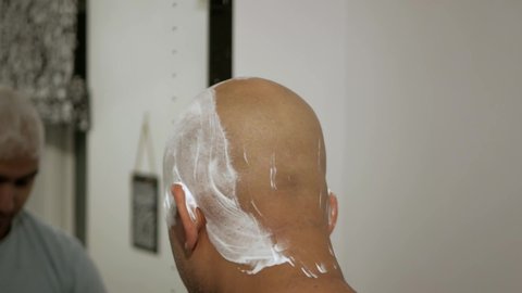 Shaved Head Back Stock Video Footage 4k And Hd Video Clips