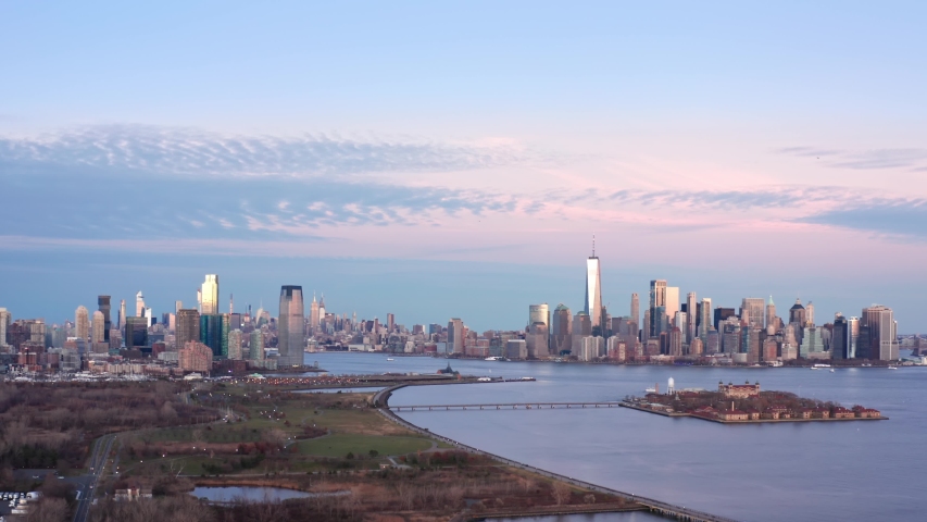 Cityscape View of Jersey City, New Jersey image - Free stock photo ...