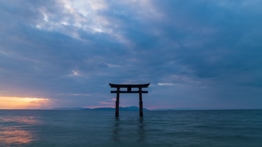 Peaceful lake landscape with temple image - Free stock photo - Public ...