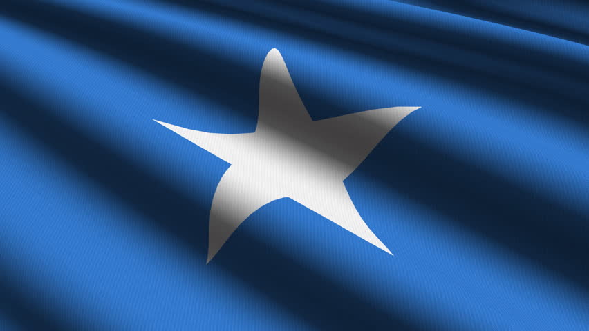 Somalia Flag Stock Footage Video | Shutterstock