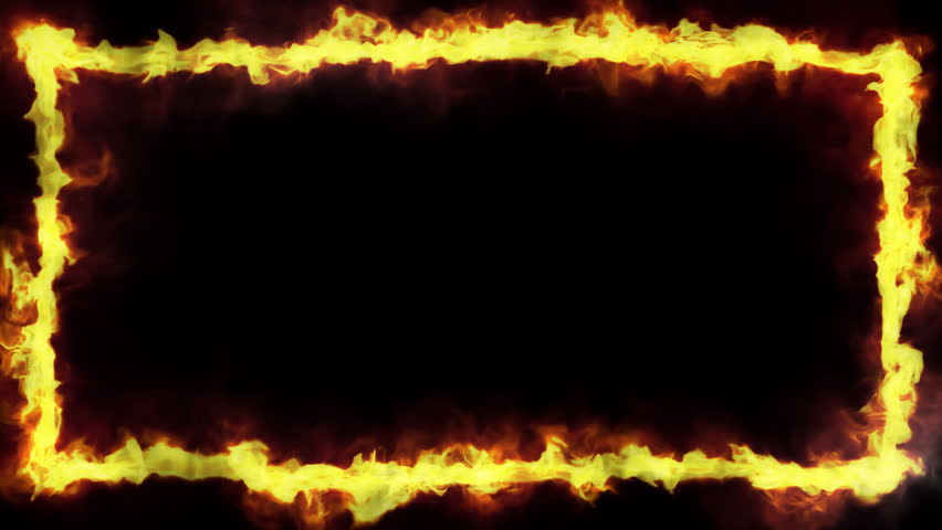 Fire Frame Motion Background (seamless Loop) HD 1080p Videos de metraje ...