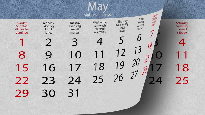 Flip Calendar Stock Video Footage - 4K and HD Video Clips | Shutterstock