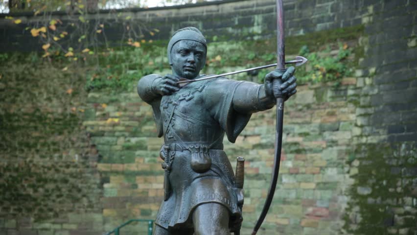 disney robin hood statue