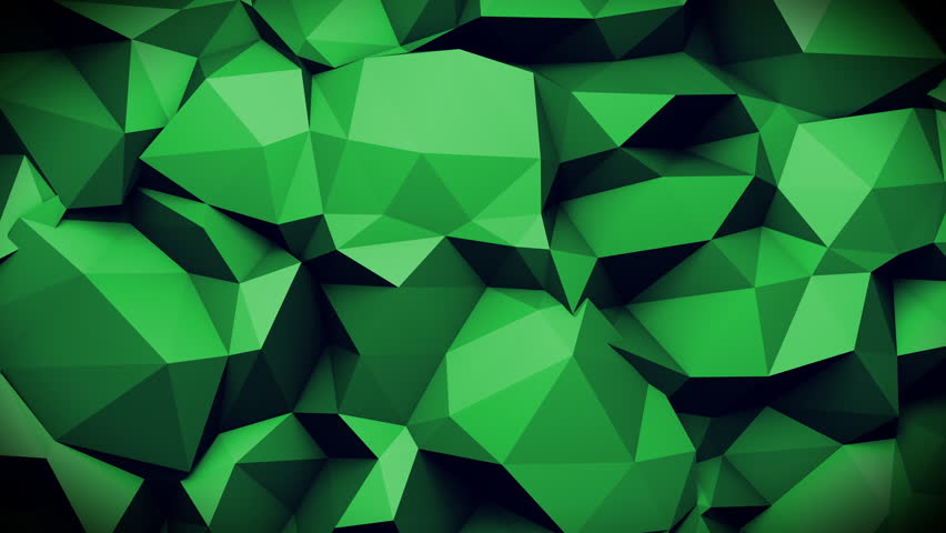 Low Polygon Abstract Background Loop Stock Footage Video (100% Royalty