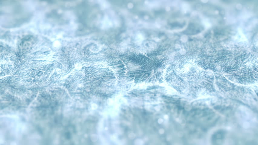 Seamless Animated Frost Pattern And Snowflakes Christmas And New Year ...