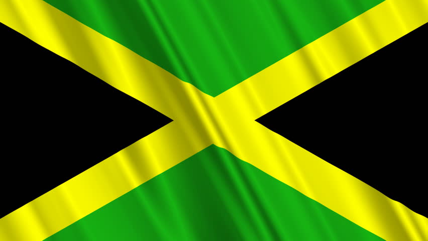 Jamaica Flag Loop 2 Stock Footage Video 1371199 | Shutterstock