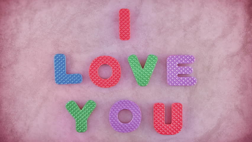the word i love you