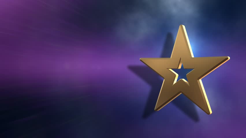 Stock video of golden star awards background | 13844795 ...