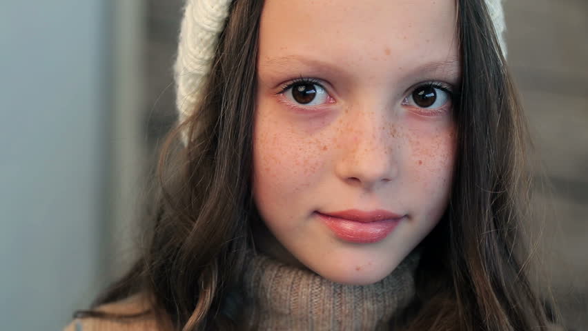 The Girl With Freckles And Stock Footage Video 100 Royalty Free 13991105 Shutterstock