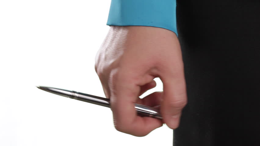 Stock Video Clip Of Businesswoman Nervous Before Meeting Close Up 