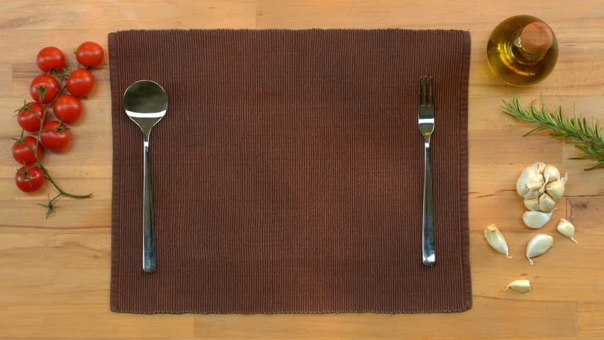 Kitchen Table With Food short loop of food ingredients and properties dancing on kitchen Kitchen Table With Food short loop of food ingredients and properties dancing on kitchen