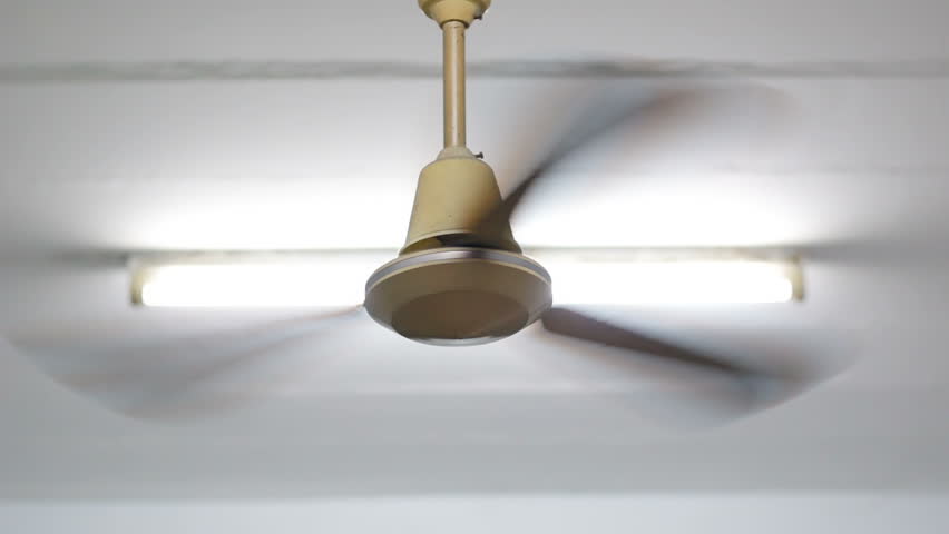 Abstract Spinning Ceiling Fan Stock Footage Video 3795581 Old Style Ceiling Fan Spins On High Setting With Light Hd Stock Video Clip