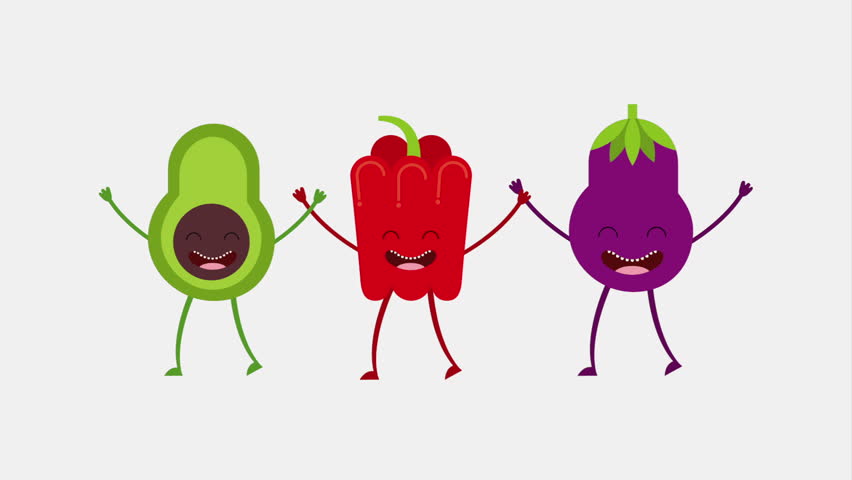 animated vegetables clipart - photo #13