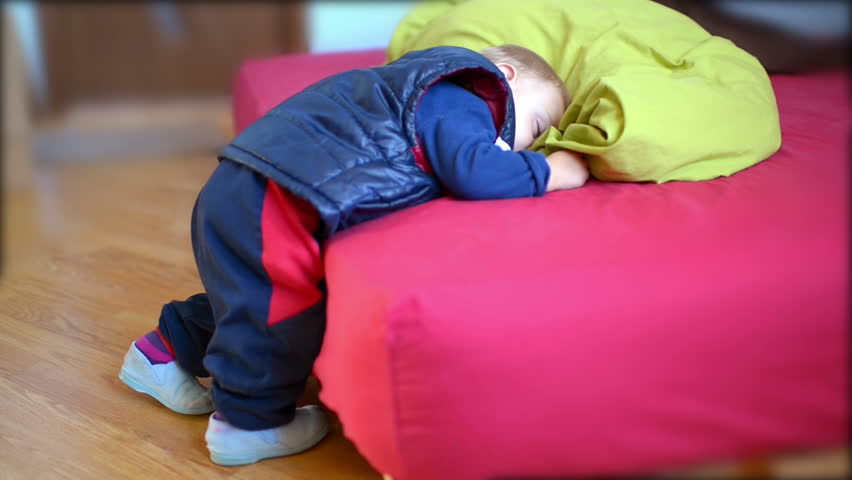 Cute Sleepy Baby Fall Asleep Funny Stock Footage Video (100% Royalty-free)  15218455 | Shutterstock