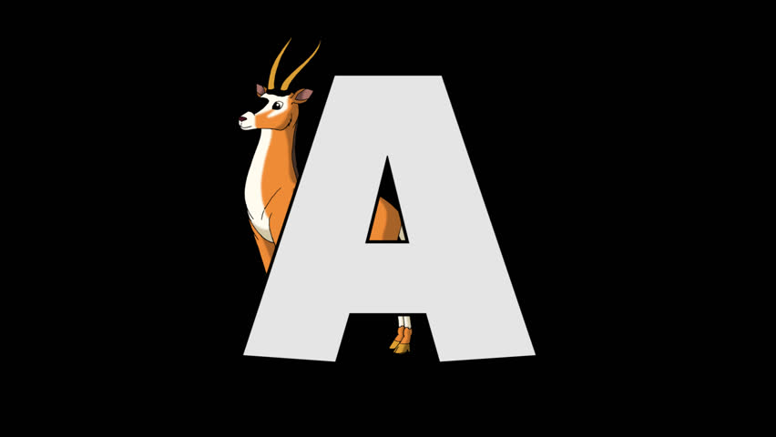 Image result for a alphabet  animal animation
