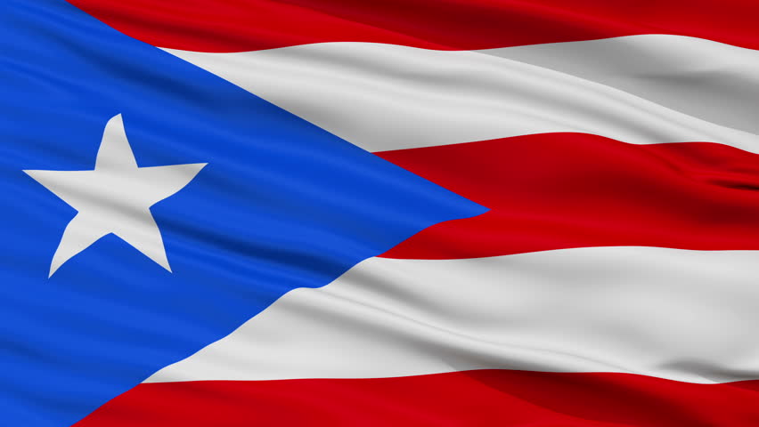 Puerto Rico Flag Stock Footage Video | Shutterstock