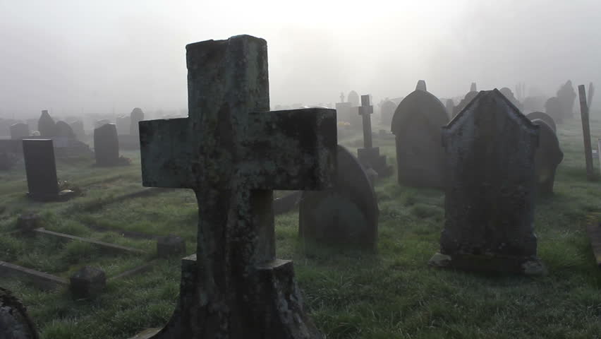 Spooky Graveyard Cemetery