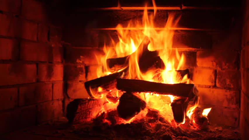 Brick Fireplace In Light From Stock Footage Video 100 Royalty