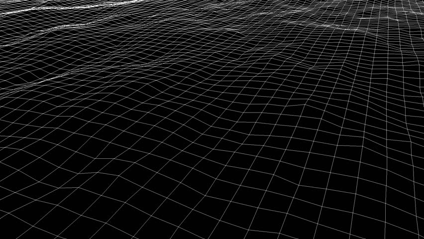 Technology Grid Animation Technology Backgorund. Seamless Looping Video ...