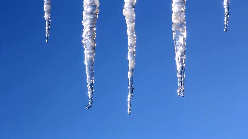 Melting Icicles Stock Footage Video 664135 | Shutterstock