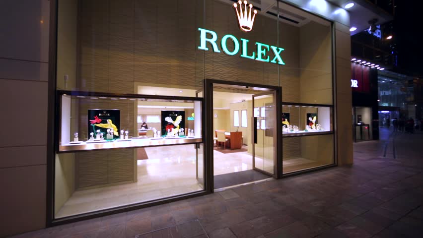 rolex stores empty