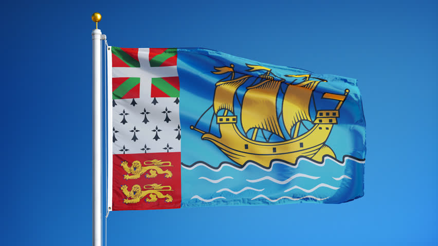 Флаг сенам. Флаг Saint Pierre and Miquelon. Сан-Пьер и Микелон флаг и герб. Сен-Пьер и Микелон флаг раскраска. Герб сен-Пьера и Микелона.