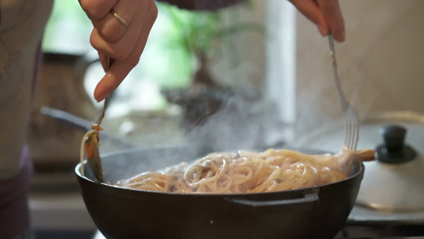 The Process Of Cooking Italian Pasta The Process Of Cooking Italian Pasta