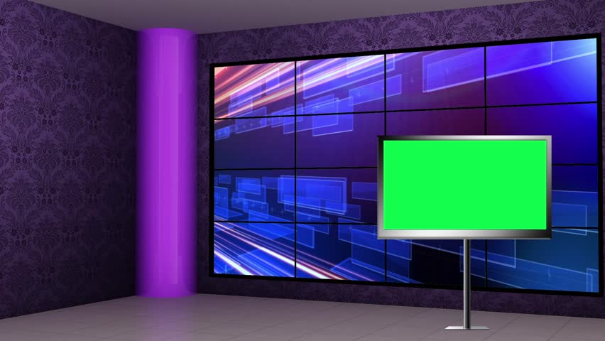 Tv Studio Virtual Set Perfect For Any Type Of News Or Information ...