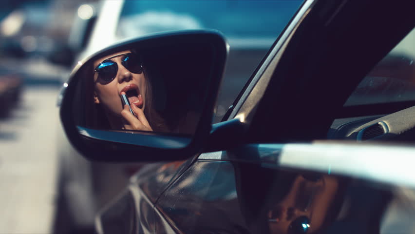 Stock Of Sensual Woman Looking In Rear View 17580625 Stock Of Sensual Woman Looking In Rear View 17580625 Shutterstock