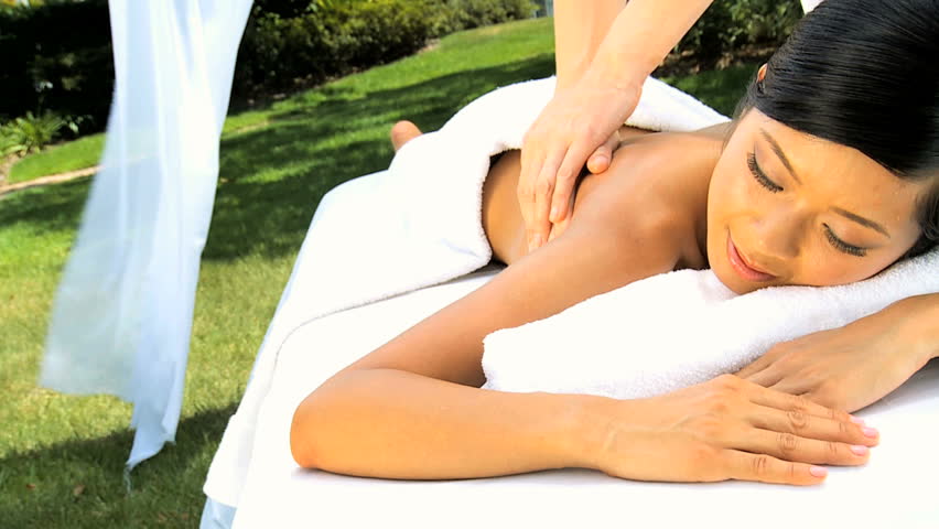 Chinese girl massage video